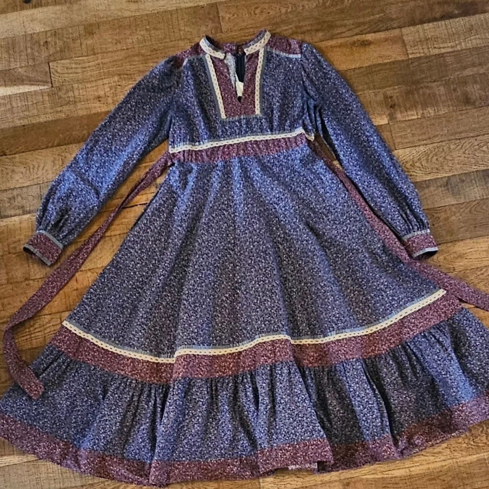 Gunne Sax Prairie Dress size 13 large